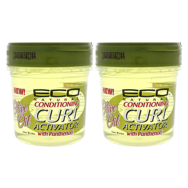 Ecoco Eco Conditioning Curl Activator - Olive Oil by Ecoco for Unisex - 8 oz Gel - Pack of 2