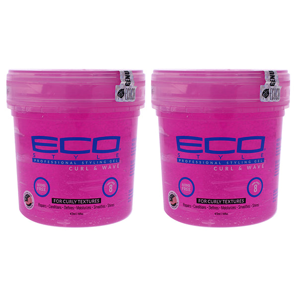 Ecoco Eco Style Gel - Curl and Wave by Ecoco for Unisex - 16 oz Gel - Pack of 2