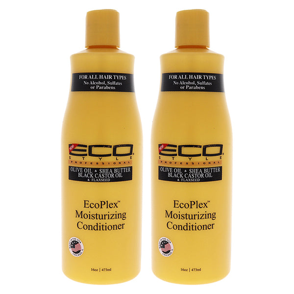 Ecoco Eco Style EcoPlex Moisturising Conditioner by Ecoco for Unisex - 16 oz Conditioner - Pack of 2