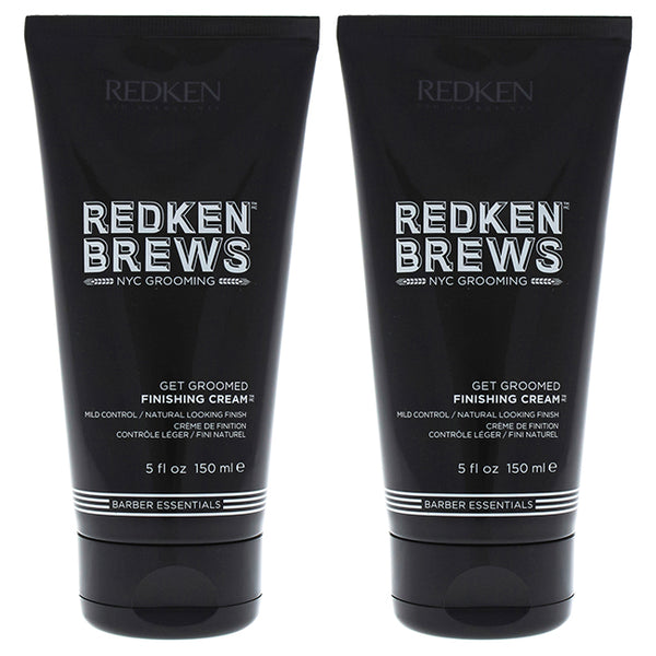 Redken Get Groomed Finishing Cream by Redken for Men - 5.1 oz Cream - Pack of 2