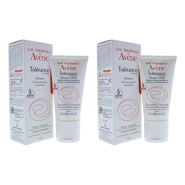 Avene Tolerance Extreme Mask by Avene for Women - 1.69 oz Mask - Pack of 2