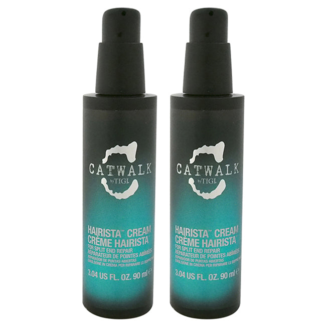 TIGI Catwalk Hairista Cream For Split End Repair by TIGI for Unisex - 3.04 oz Cream - Pack of 2