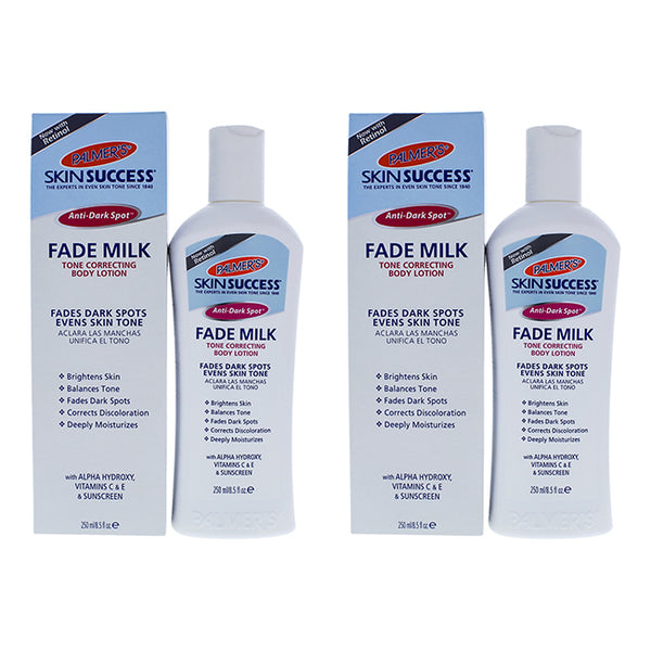 Palmers Skin Success Anti-Dark Spot Fade Milk by Palmers for Unisex - 8.5 oz Body Lotion - Pack of 2