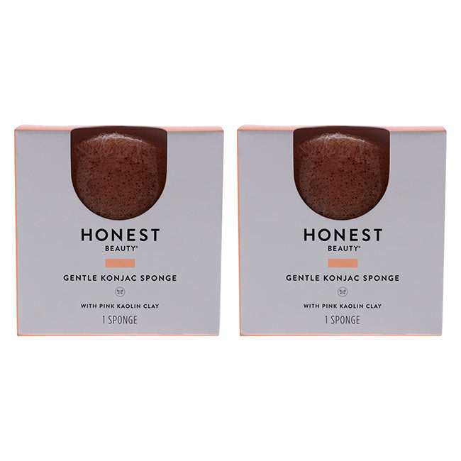 Honest Gentle Konjac Sponge by Honest for Women - 1 Pc Sponge - Pack of 2