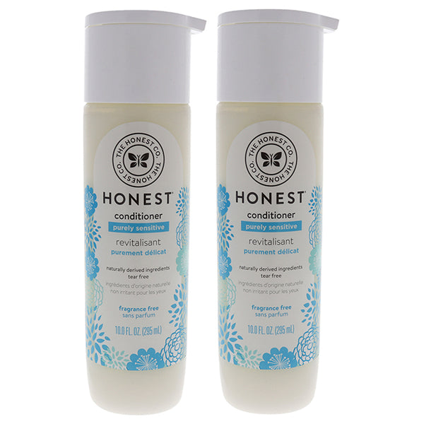 Honest Purely Sensitive Conditioner - Fragrance Free by Honest for Kids - 10 oz Conditioner - Pack of 2
