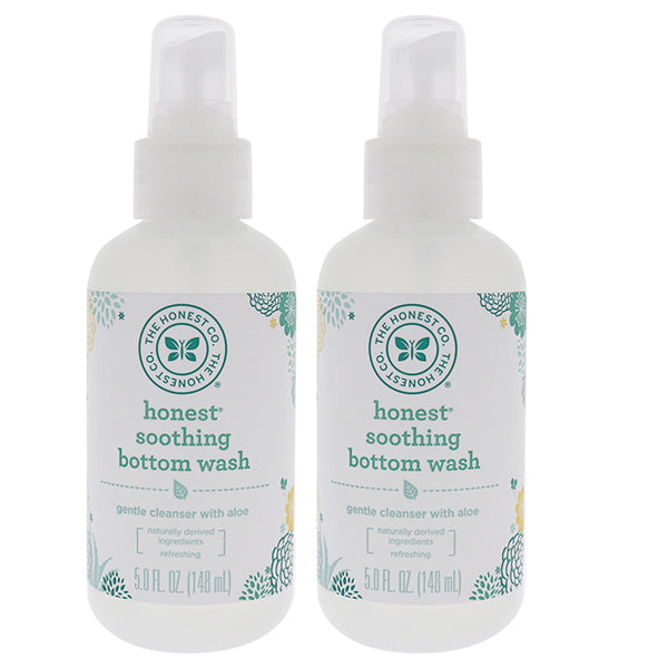 Honest Soothing Bottom Wash by Honest for Kids - 5 oz Cleanser - Pack of 2