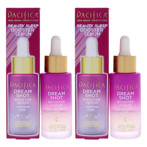 Pacifica Dream Shot Booster Serum by Pacifica for Unisex - 1 oz Serum - Pack of 2