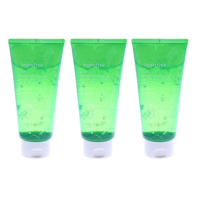 Innisfree Vitalizing Soothing Gel - Aloe by Innisfree for Unisex - 10.14 oz Gel - Pack of 3