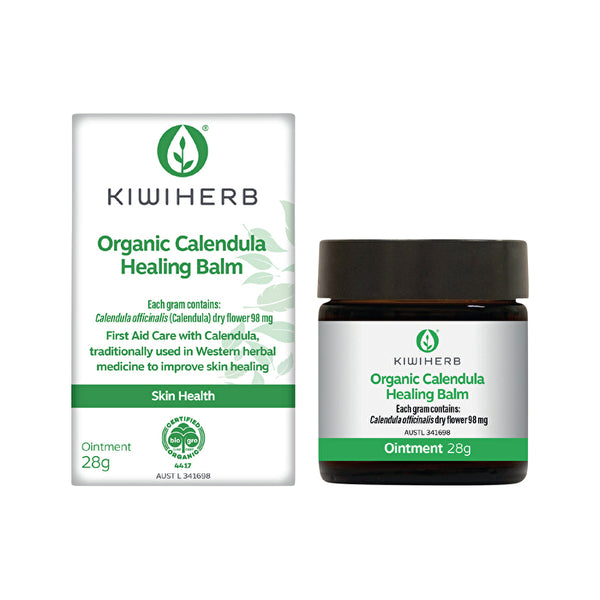 KiwiHerb Kiwiherb Organic Calendula Healing Balm 28g