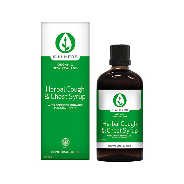 KiwiHerb Kiwiherb Herbal Cough & Chest Syrup Oral Liquid 100ml