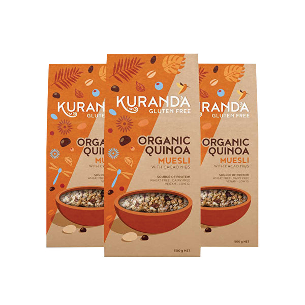 Kuranda Gluten Free Muesli Organic Quinoa 3kg