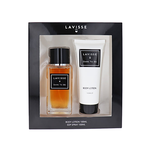 Lavisse Gift Set - Dare To Be Eau De Parfum And Body Lotion 100ml