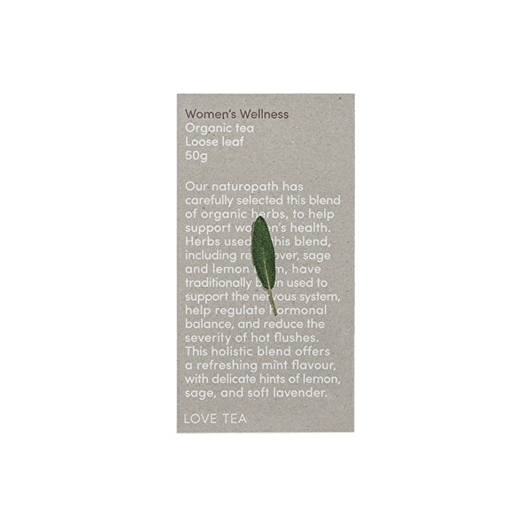 Love Tea Organic Women's Wellness Tea Loose Leaf 50g