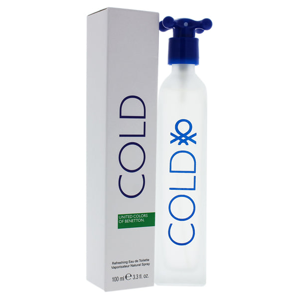 United Colors of Benetton Cold by United Colors of Benetton for Men - 3.3 oz EDT Spray