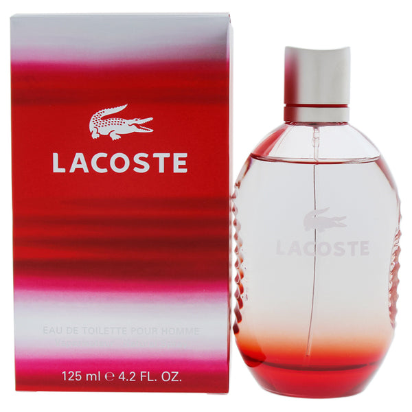 Lacoste Lacoste Red Style In Play by Lacoste for Men - 4.2 oz EDT Spray