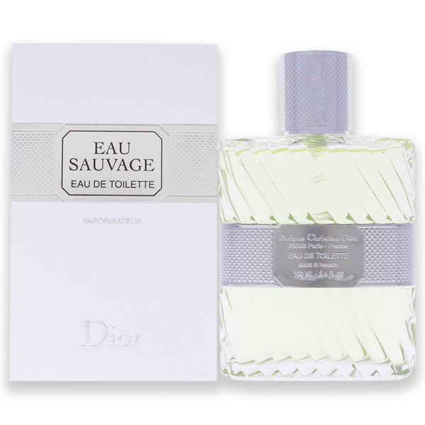 Christian Dior Eau Sauvage by Christian Dior for Men - 3.4 oz EDT Spray