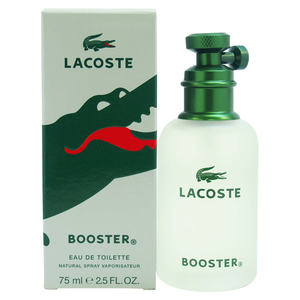 Lacoste Booster by Lacoste for Men - 2.5 oz EDT Spray