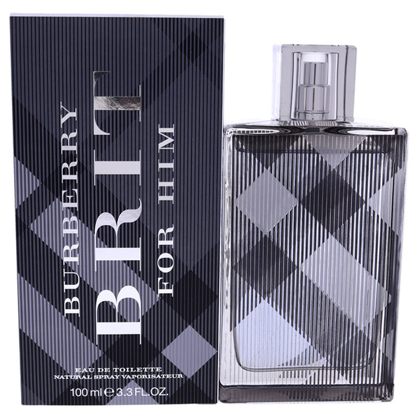 Burberry Burberry Brit by Burberry for Men - 3.3 oz EDT Spray