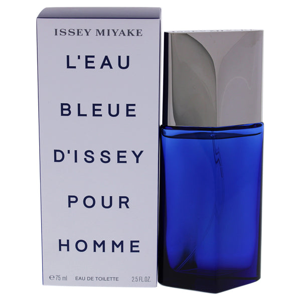Issey Miyake Leau Bleue Dissey Pour Homme by Issey Miyake for Men - 2.5 oz EDT Spray