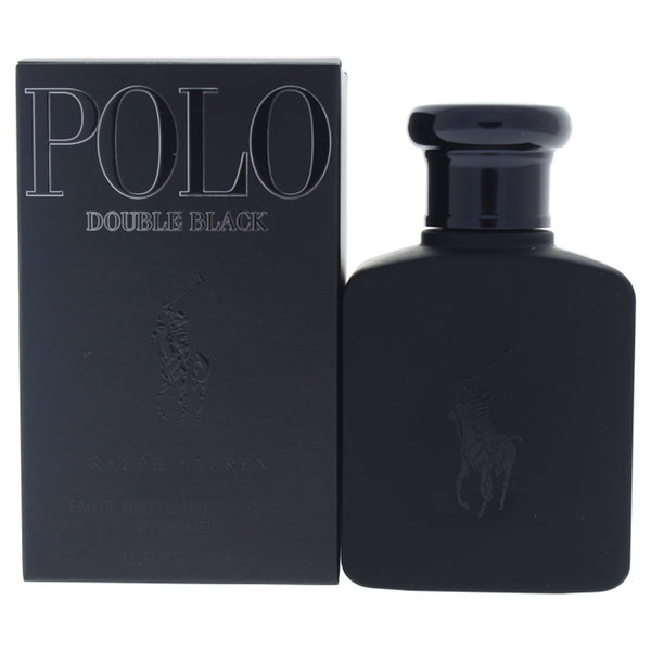 Ralph Lauren Polo Double Black by Ralph Lauren for Men - 2.5 oz EDT Spray
