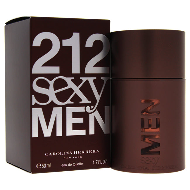 Carolina Herrera 212 Sexy Men by Carolina Herrera for Men - 1.7 oz EDT Spray