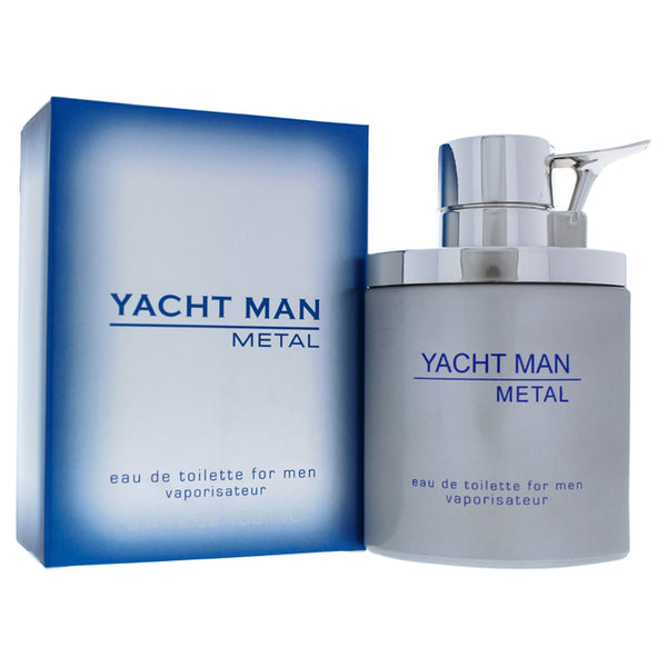 Myrurgia Yacht Man Metal by Myrurgia for Men - 3.4 oz EDT Spray