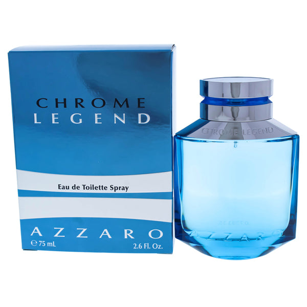 Azzaro Chrome Legend by Azzaro for Men - 2.6 oz EDT Spray