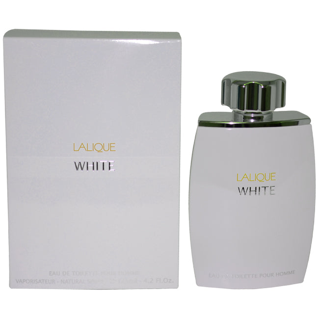 Lalique Lalique White by Lalique for Men - 4.2 oz EDT Spray