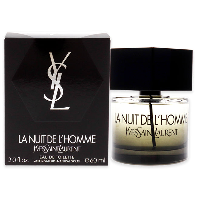 Yves Saint Laurent La Nuit De LHomme by Yves Saint Laurent for Men - 2 oz EDT Spray