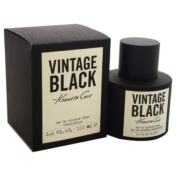 Kenneth Cole Kenneth Cole Vintage Black by Kenneth Cole for Men - 3.4 oz EDT Spray