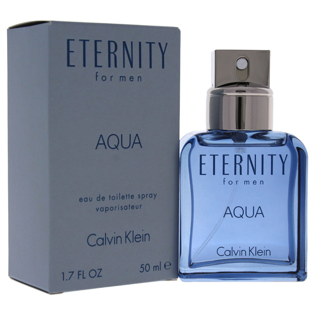 Calvin Klein Eternity Aqua by Calvin Klein for Men - 1.7 oz EDT Spray