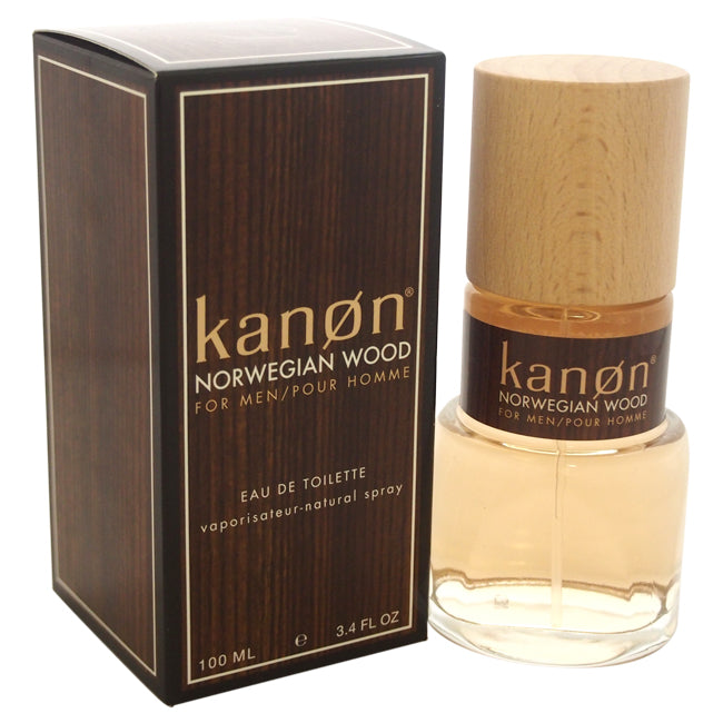 Kanon Kanon Norwegian Wood by Kanon for Men - 3.3 oz EDT Spray