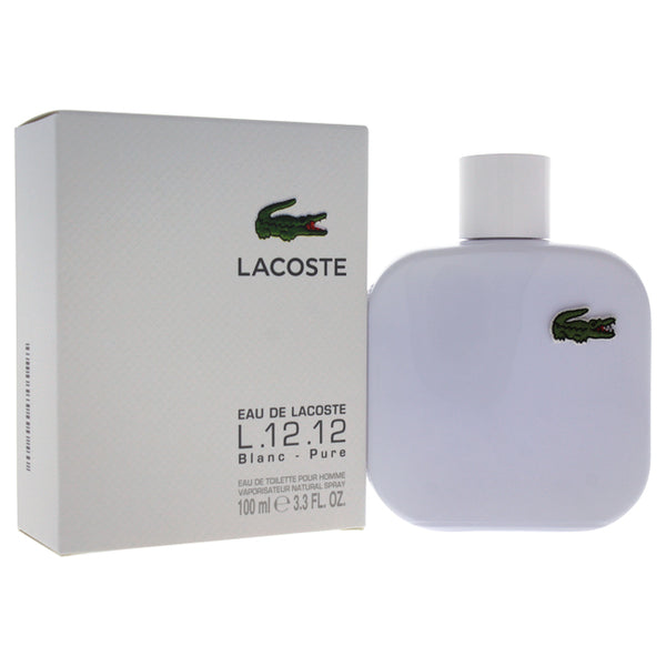 Lacoste Lacoste Eau De Lacoste L.12.12 Blanc by Lacoste for Men - 3.3 oz EDT Spray
