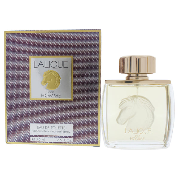 Lalique Lalique Pour Homme by Lalique for Men - 2.5 oz EDT Spray (Horse Face)
