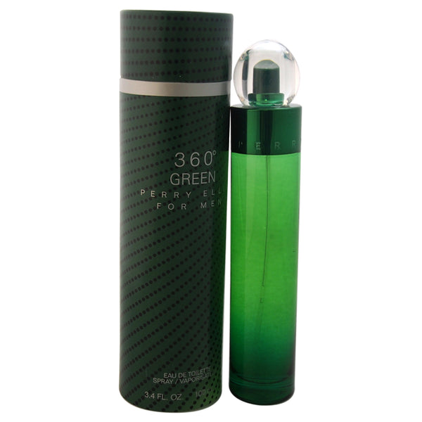 Perry Ellis 360 Green by Perry Ellis for Men - 3.4 oz EDT Spray