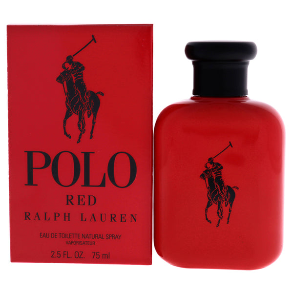 Ralph Lauren Polo Red by Ralph Lauren for Men - 2.5 oz EDT Spray