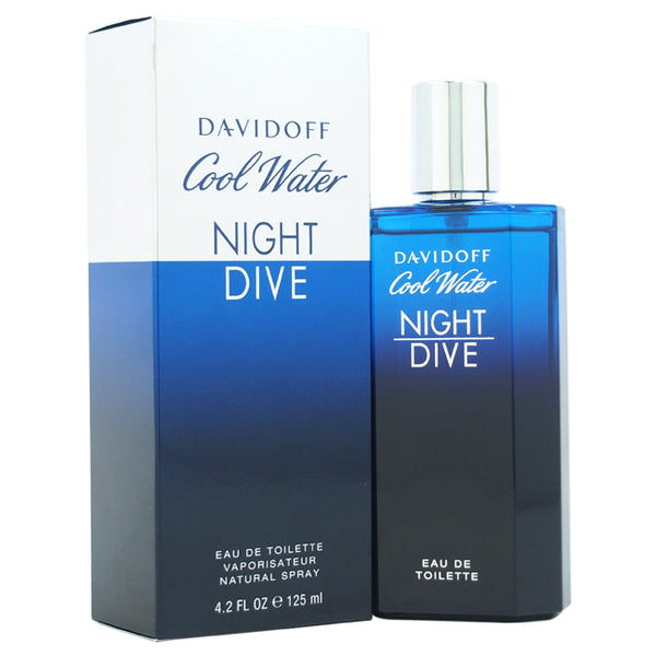 Davidoff Cool Water Night Dive by Davidoff for Men - 4.2 oz EDT Spray