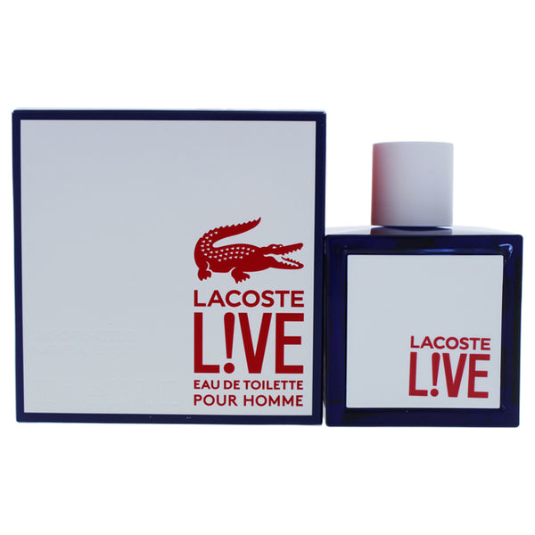 Lacoste Lacoste Live by Lacoste for Men - 3.3 oz EDT Spray