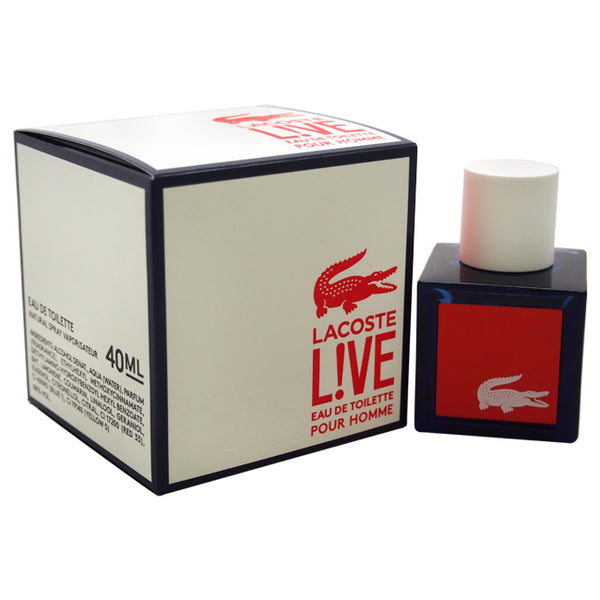 Lacoste Lacoste Live by Lacoste for Men - 1.3 oz EDT Spray