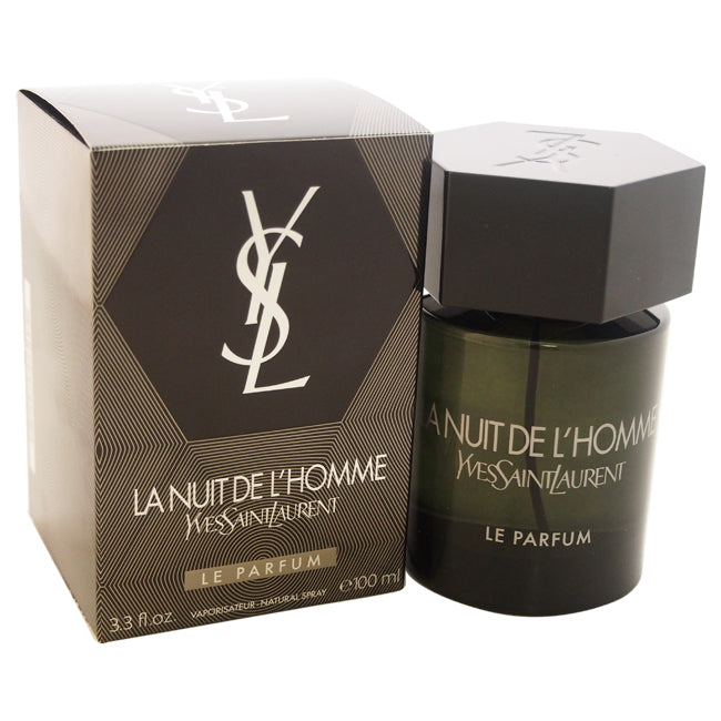 Yves Saint Laurent La Nuit De LHomme Le Parfum by Yves Saint Laurent for Men - 3.3 oz EDP Spray