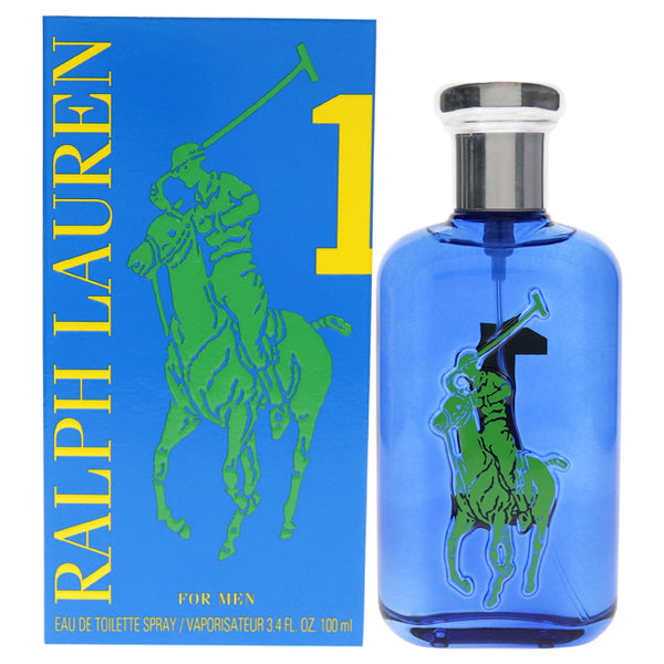 Ralph Lauren The Big Pony Collection - 1 by Ralph Lauren for Men - 3.4 oz EDT Spray (The Bracelet Edition)