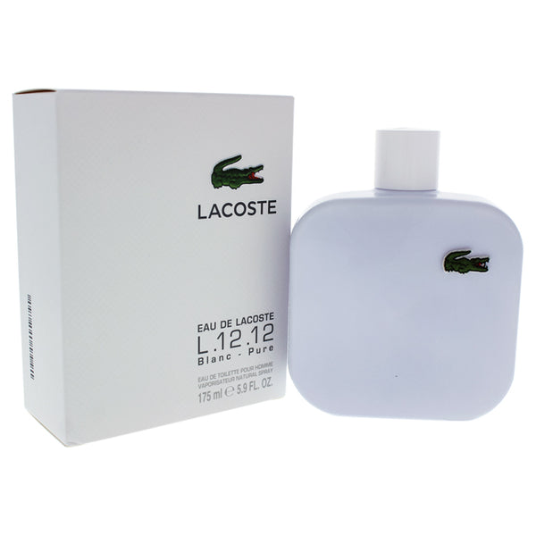 Lacoste Lacoste Eau De Lacoste L.12.12 Blanc by Lacoste for Men - 5.9 oz EDT Spray