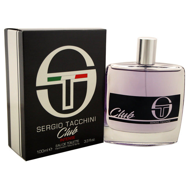 Sergio Tacchini Club Intense by Sergio Tacchini for Men - 3.3 oz EDT Spray