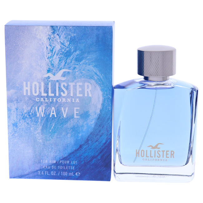 Hollister Wave by Hollister for Men - 3.4 oz EDT Spray