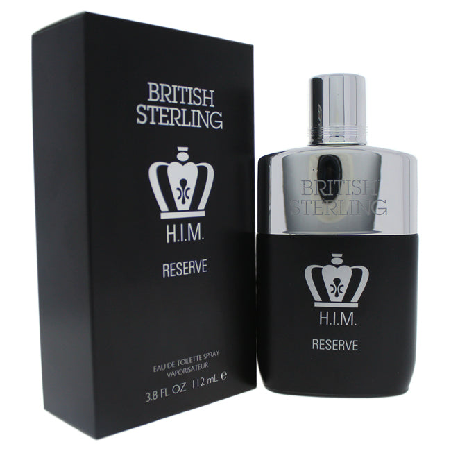 Dana British Sterling H.I.M. Reserve by Dana for Men - 3.8 oz EDT Spray