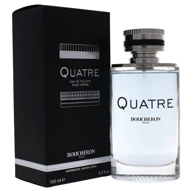 Boucheron Quatre by Boucheron for Men - 3.3 oz EDT Spray