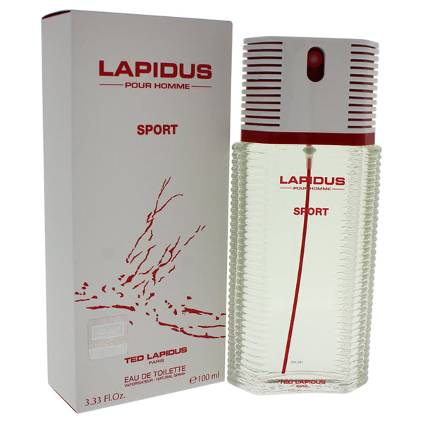 Ted Lapidus Lapidus Pour Homme Sport by Ted Lapidus for Men - 3.33 oz EDT Spray