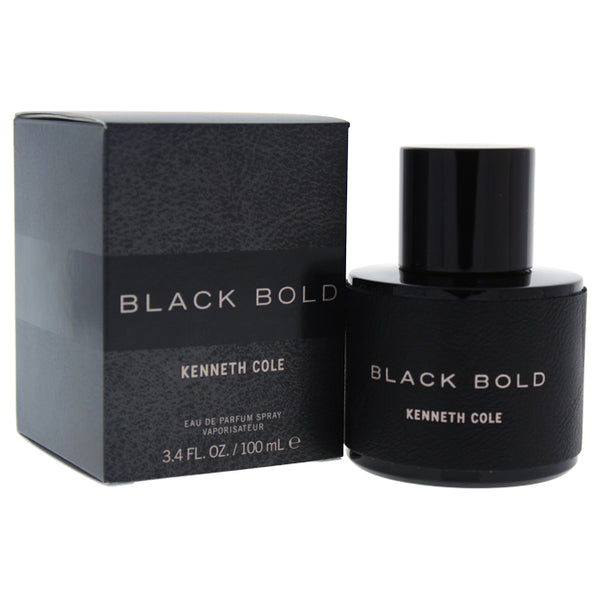 Kenneth Cole Black Bold by Kenneth Cole for Men - 3.4 oz EDP Spray