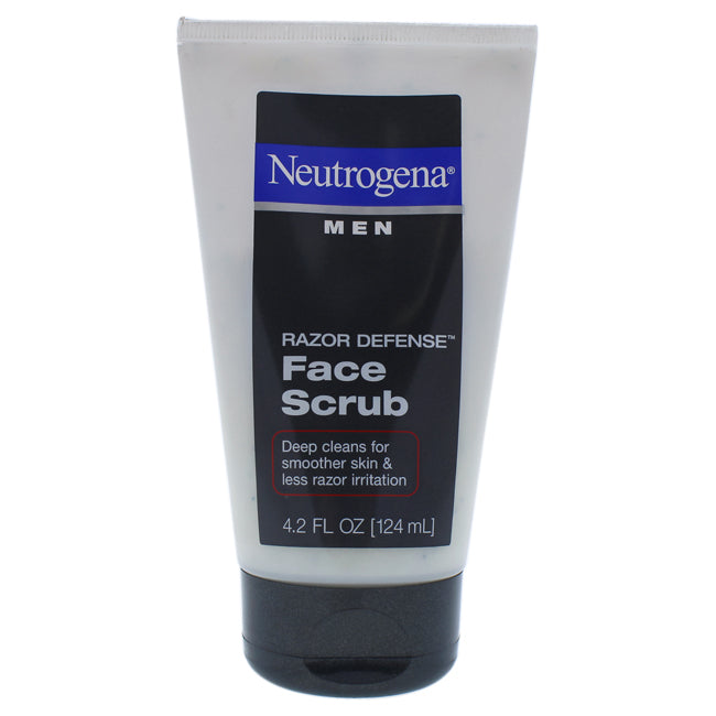 Neutrogena Men Razor Defense Face Scrub by Neutrogena for Men - 4.2 oz Scrub
