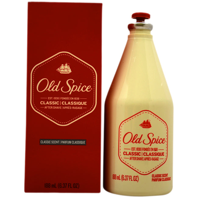 Old Spice Classic After Shave by Old Spice for Men - 6.37 oz Aftershave